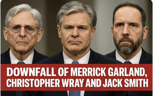 Downfall of Merrick Garland, Christopher Wray and Jack Smith